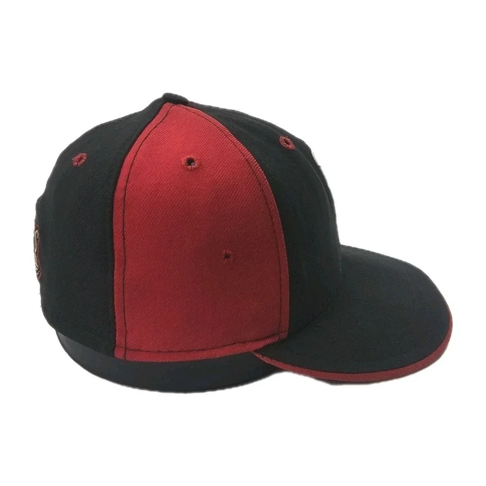 Vintage 100% Wool New Era 59 Fifty NBA Philadelphia 76ers Fitted Hat Size 7‎ 1/8
